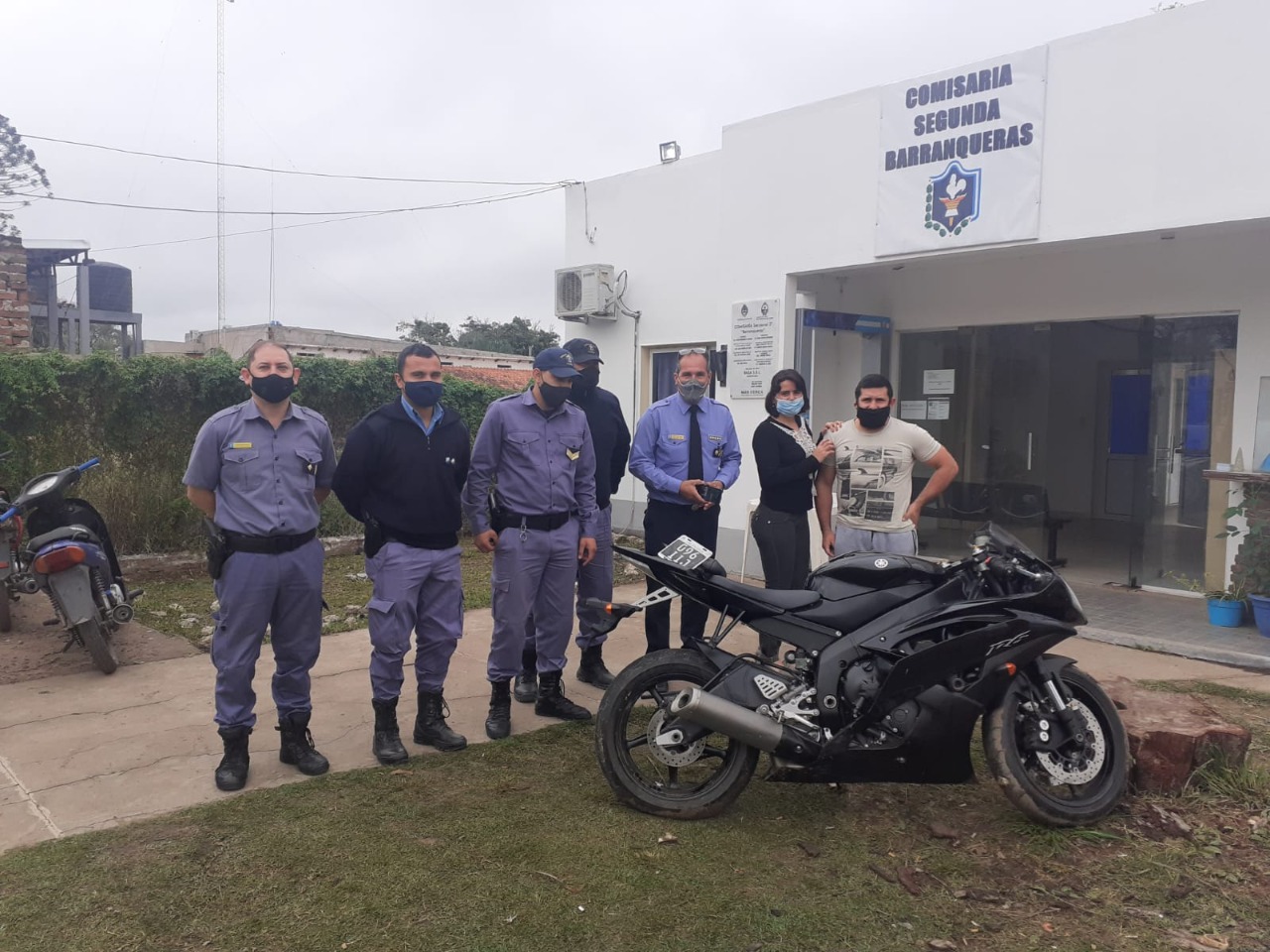 Recuperaron una moto Yamaha valuada en más de $ 4.000.000